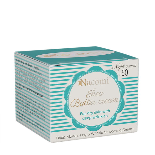 Nacomi Krem shea na noc +50 50ml