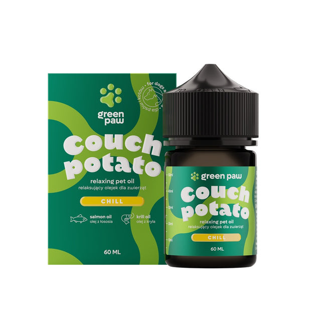 Green Paw Couch Potato relaksujący olejek dla zwierząt Chill 60ml