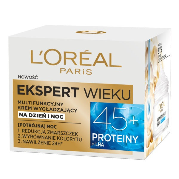 L'Oreal Paris Ekspert Wieku multifunkcyjny krem wygładzający 45+ na dzień i noc 50ml