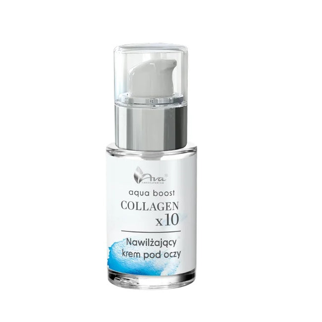 Ava Laboratorium Aqua Boost Collagen x10 nawilżający krem pod oczy 15ml