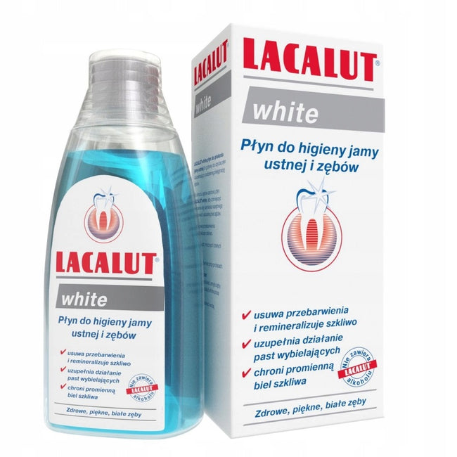 Lacalut White płyn do higieny jamy ustnej i zębów 300ml