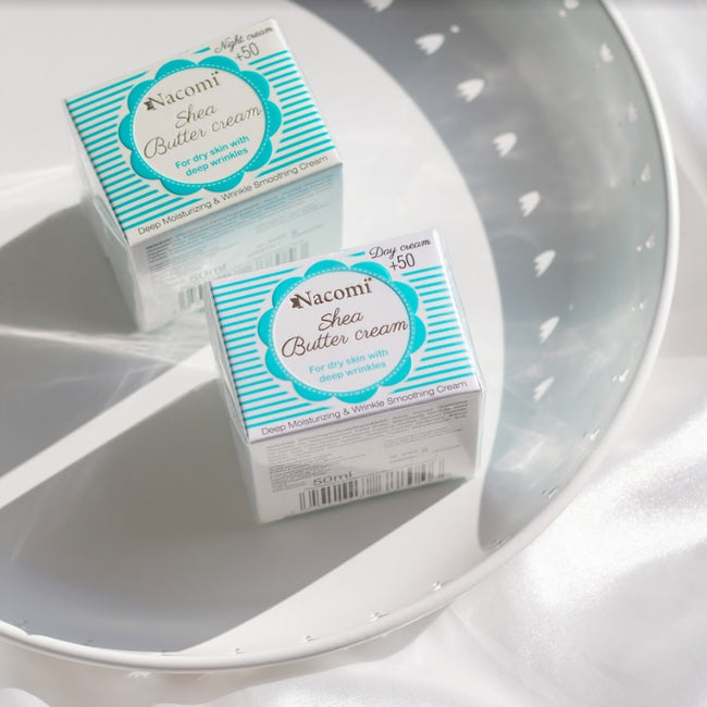 Nacomi Krem shea na noc +50 50ml