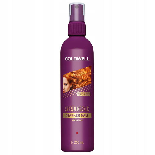 Goldwell Spruhgold Hairspray nabłyszczający lakier do włosów 200ml