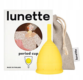 Lunette Period Cup kubeczek menstruacyjny Żółty rozmiar 1