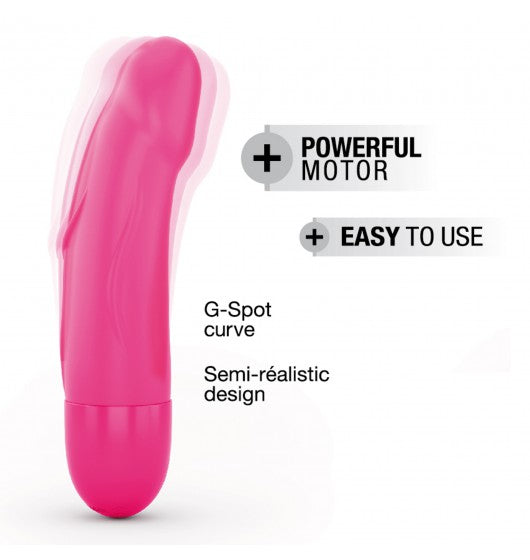 Marc Dorcel Real Vibration S 2.0 wibrujące dildo w rozmiarze S Magenta