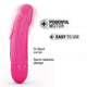 Marc Dorcel Real Vibration S 2.0 wibrujące dildo w rozmiarze S Magenta