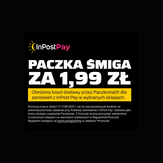 TANIA DOSTAWA Z INPOSTPAY!