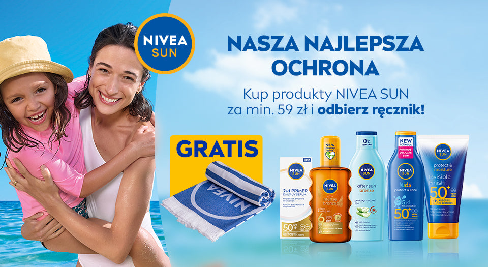 OCHROŃ SKÓRĘ PRZED SŁOŃCEM Z NIVEA ☀️