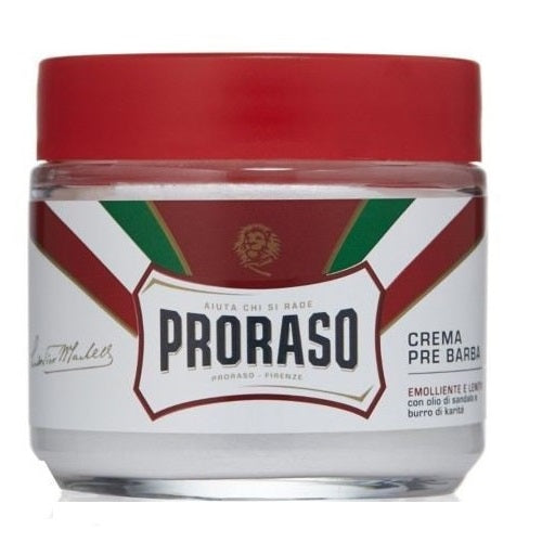 Proraso Crema Pre Barba zmiękczający krem przed goleniem z olejkiem sandałowym i masłem shea 100ml