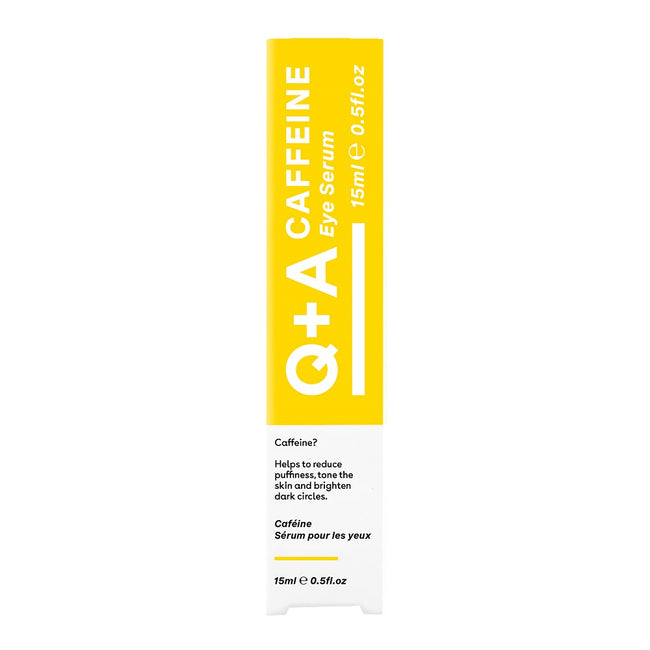 Q+A Caffeine Eye Serum rozjaśniające serum pod oczy z kofeiną 15ml