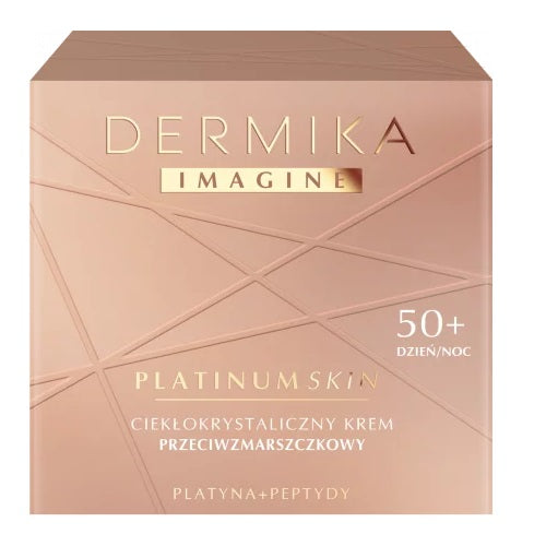 Dermika Imagine Platinum Skin ciekłokrystaliczny krem przeciwzmarszczkowy 50+ 50ml