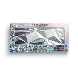 Makeup Revolution I Heart Revolution Glass Eyeshadow Palette paleta cieni do powiek Mirror 15g