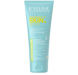 Eveline Cosmetics Perfect Skin.acne mikrozłuszczający peeling-pasta-maska 3w1 75ml