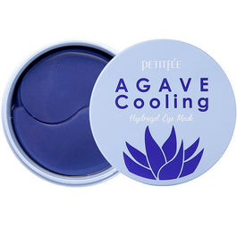 Petitfee Agave Cooling Hydrogel Eye Mask nawilżająco-odświeżające hydrożelowe płatki pod oczy z ekstraktem z agawy i jagód 60szt.