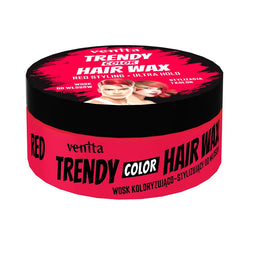 Venita Trendy Color Hair Wax koloryzujący wosk do stylizacji włosów Red 75g