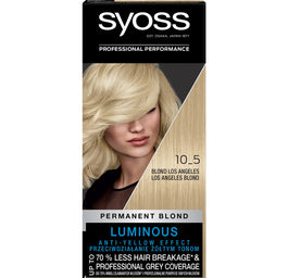 Syoss Permanent Coloration farba do włosów trwale koloryzująca 10_5 Blond Los Angeles