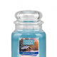 Country Candle Średnia świeca zapachowa z dwoma knotami Mountain Chalet 453g