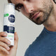 Nivea Men Sensitive Elegance zestaw łagodząca pianka do golenia 200ml + łagodzący balsam po goleniu 100ml + krem uniwersalny 75ml + antyperspirant roll-on 50ml + kosmetyczka