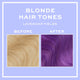 Revolution Hair Tones For Blondes balsam koloryzujący do włosów blond Lavender Fields 150ml