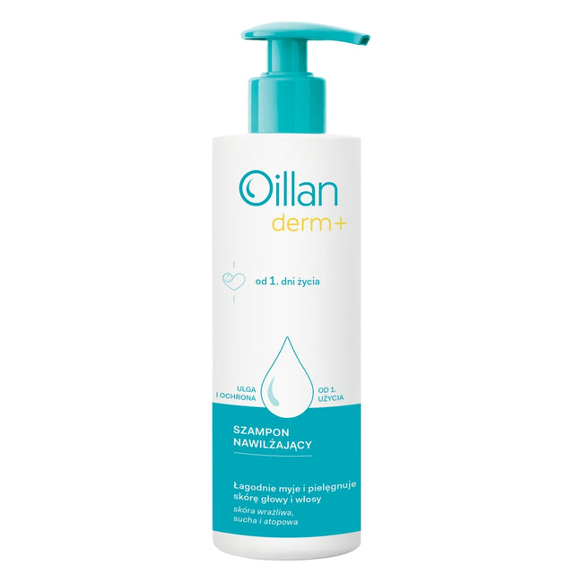 Oillan Derm+ szampon nawilżający 180ml