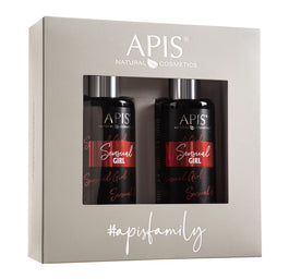 APIS Sensual Girl zestaw nawilżający balsam do ciała 300ml + pielęgnacyjny krem do rąk 300ml