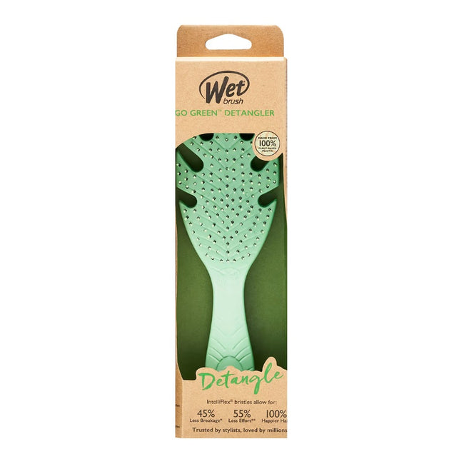 Wet Brush Go Green Detangler Brush szczotka do włosów Green