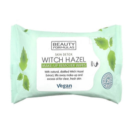 Beauty Formulas Witch Hazel Make-Up Remover Wipes chusteczki do demakijażu 25szt