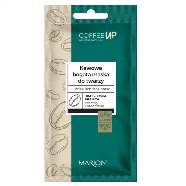 Marion Coffe Up kawowa bogata maska do twarzy 8ml
