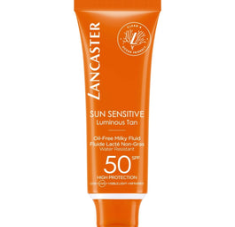 Lancaster Sun Sensitive Oil-Free Milky Fluid SPF50 mleczko-fluid do opalania twarzy 50ml