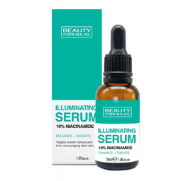 Beauty Formulas Illuminating Serum rozświetlające serum do twarzy 10% Niacinamide 30ml