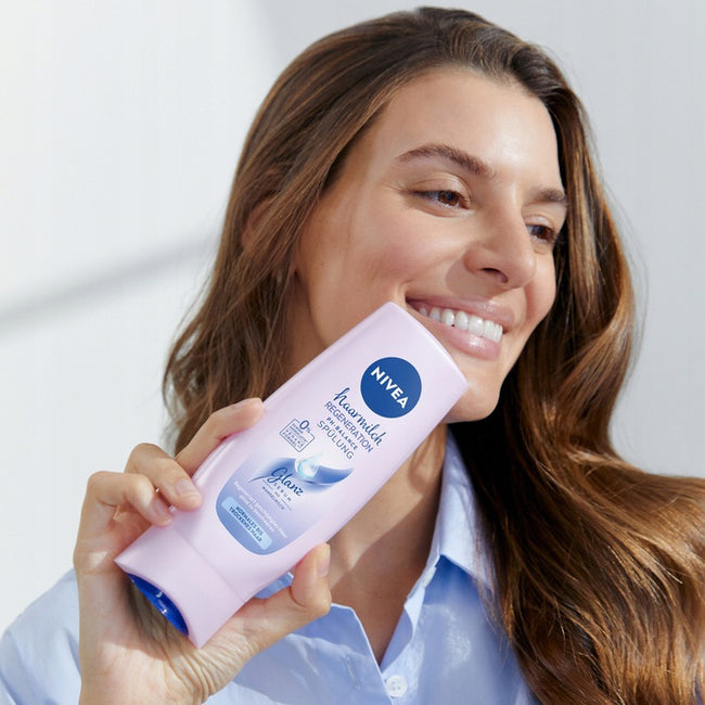 Nivea Hairmilk łagodna odżywka pielęgnująca do włosów o strukturze normalnej lub grubej 200ml