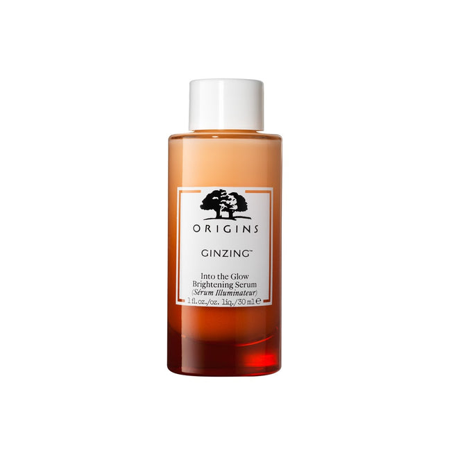 Origins GinZing™ Into the Glow Brightening Serum serum rozświetlające z witaminą C i kwasami AHA i BHA wkład 30ml