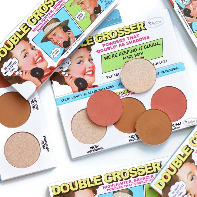 The Balm Double Crosser Contour Palette paleta do konturowania 8,5g