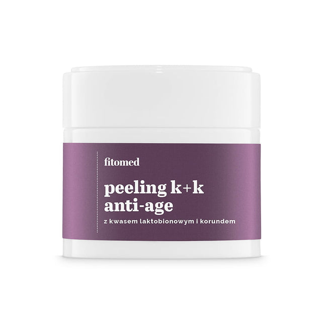 Fitomed Peeling K+K anti-age z kwasem laktobionowym i korundem 50g