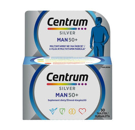 Centrum Silver Man 50+ multiwitaminy dla mężczyzn suplement diety 30 tabletek