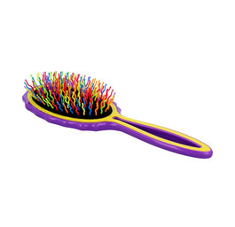 Twish Big Handy Hair Brush duża szczotka do włosów Violet-Yellow