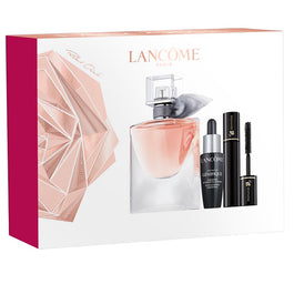 Lancome La Vie Est Belle zestaw woda perfumowana spray 30ml + Advanced Genifique Youth Activating Concentrate serum do twarzy 10ml + Mascara Volume Hypnose tusz do rzęs 01 Noir 2ml
