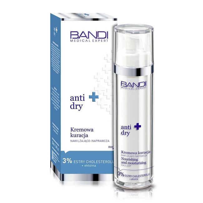 BANDI Anti Dry kremowa kuracja nawilżająco-naprawcza na noc 50ml