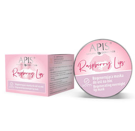 APIS Raspberry Lips regenerująca maska do ust na noc 10ml