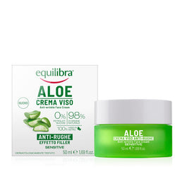 Equilibra Aloe Anti-Wrinkle Face Cream aloesowy krem przeciwzmarszczkowy efekt wypełnienia 50ml