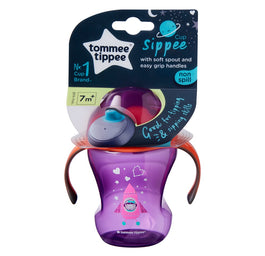 Tommee Tippee Sippee Cup kubek niekapek z uchwytami 7m+ Girl 230ml