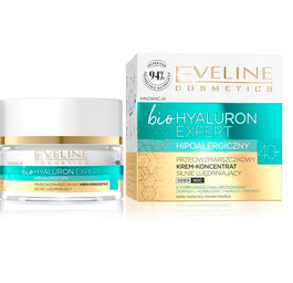 Eveline Cosmetics Bio Hyaluron Expert 40+ przeciwzmarszczkowy krem-koncentrat silnie ujędrniający na dzień i noc 50ml