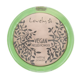 Lovely Vegan Pressed Powder transparentny puder matujący do twarzy 10g