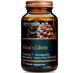Doctor Life Man's Libido poprawa funkcji seksualnych suplement diety 60 kapsułek