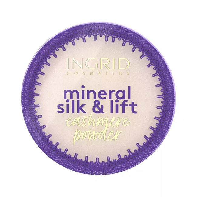 Ingrid Mineral Silk & Lift puder prasowany z minerałami 01 8g