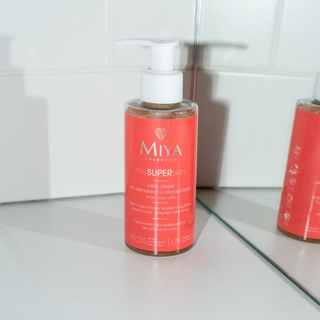 Miya Cosmetics mySUPERskin lekki olejek do demakijażu i oczyszczania twarzy 140ml