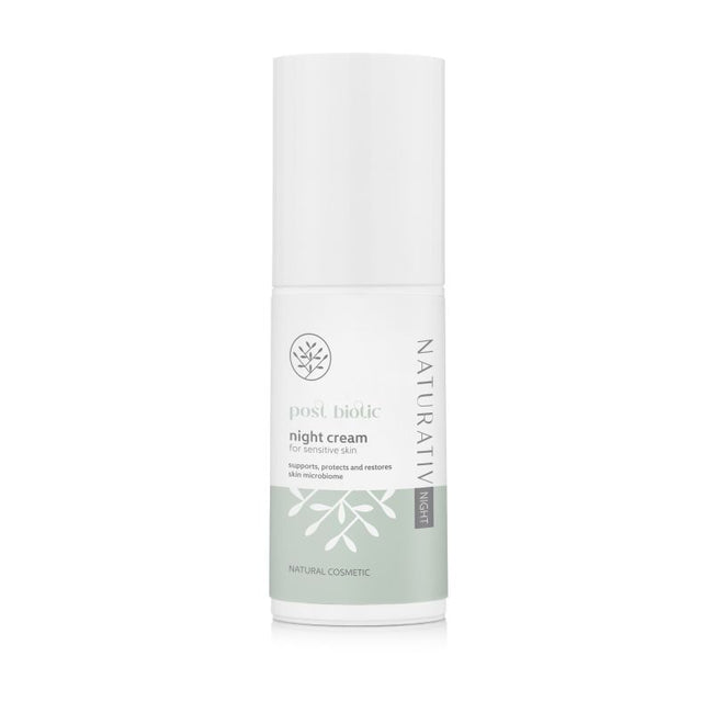 Naturativ Post Biotic Night Cream For Sensitive Skin postbiotyczny krem do twarzy na noc do skóry wrażliwej 50ml