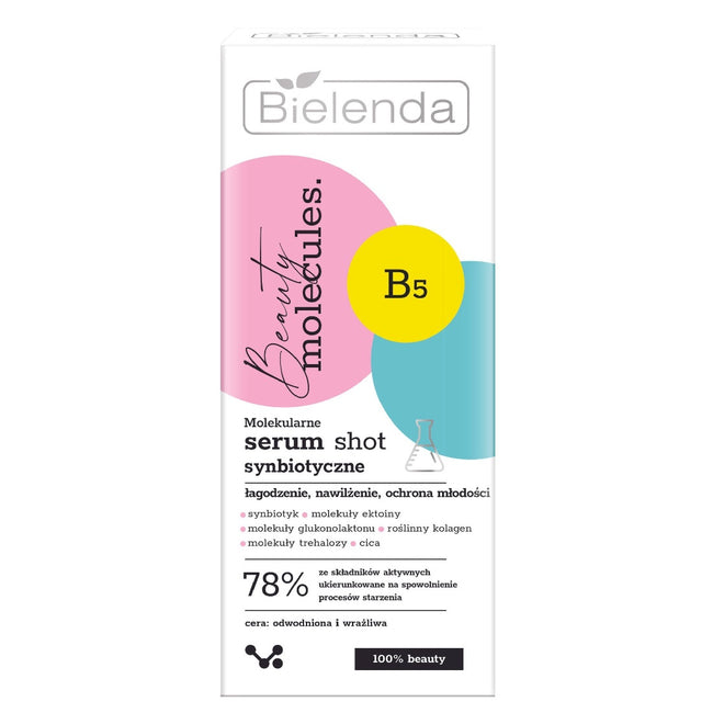 Bielenda Beauty Molecules molekularne synbiotyczne serum shot 30ml