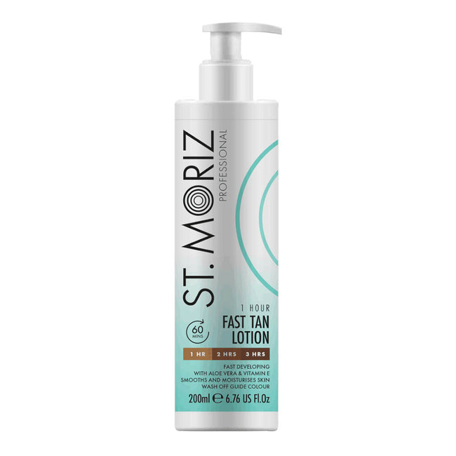 St.Moriz Professional 1 Hour Fast Tan Lotion balsam samoopalający do ciała i twarzy 200ml