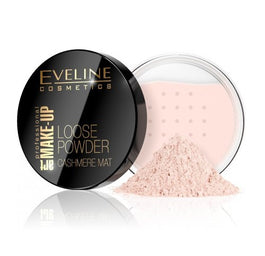 Eveline Cosmetics Art Make-Up Loose Powder Cashmere Mat matujący puder sypki 02 Beige 20g